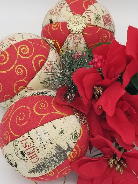 Traditional Christmas Ornaments - Handmade Christmas Balls