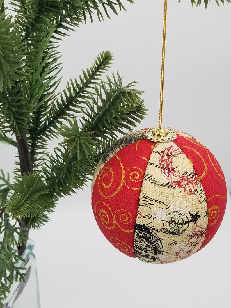 Traditional Christmas Ornaments - Handmade Christmas Balls