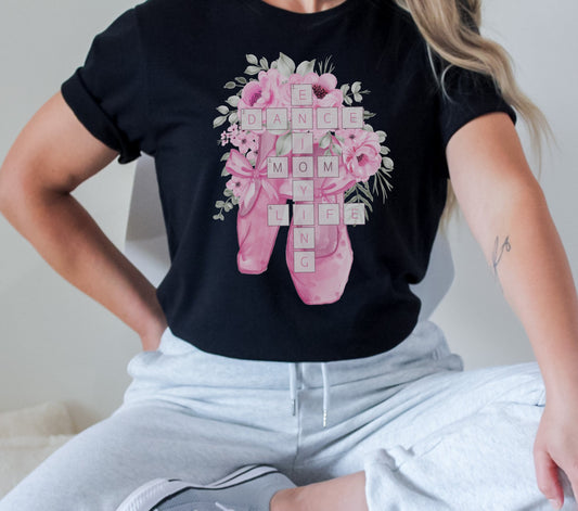 Dancing Mom Shirts, Dance Mom Shirt, Enjoying Dance Mom Life, Dance Moms, Funny Mom Shirt, Dance Moms tshirt, Mothers Day Gift, Mama Shirt