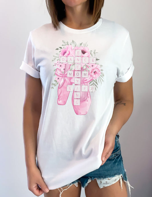 Dance Mom Shirt, Enjoying Dance Mom Life, Dance Moms, Dancing Mom Shirts, Dance Moms tshirt, Mothers Day Gift, Mama Shirt, Funny Mom Shirt