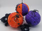 Halloween Spider, Candy Corn, Spider Web, and Dots Ornaments For Your Halloween Tree Or Halloween Wreath