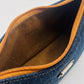 Navy And Sherpa Handmade Boutique Style Baguette Upcycled Handbag Purse Is A Colorful Fabric One Of A Kind Single Compartment Shoulder Bag