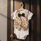 Handmade Playful Forest Baby Clothes For Special Occasions, The Perfect Baby Boy Coming Home Outfit, Ring Bearer, Or Baby Shower Gift.