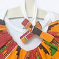 African Kente Print Baby Boy Onesie Vest And Bow Tie Baby Girl Ruffle Vest And Hair Band - Ankara Infant Outfit For Special Occasions