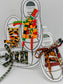 Kente Shoe Laces, Handmade Laces, Fun Shoe Laces For Shoes, African Print Shoe Strings, Cotton Shoe Laces