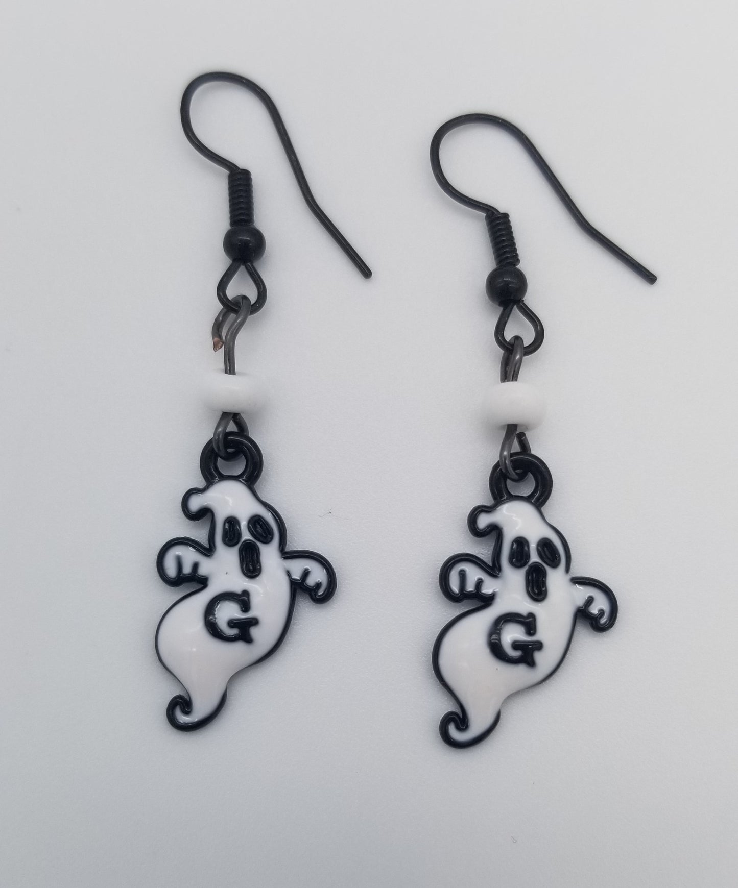 Halloween Dangle Earrings, Halloween Funny Earrings, Fun Party Earrings. Cats, Spiderwebs, and Ghost earrings