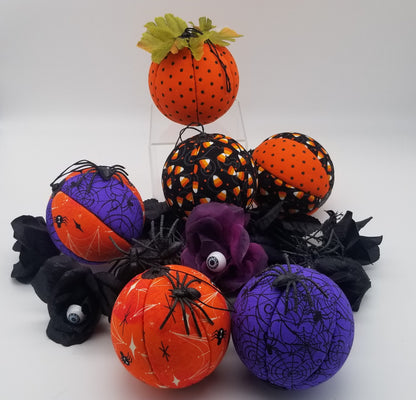 Halloween Spider, Candy Corn, Spider Web, and Dots Ornaments For Your Halloween Tree Or Halloween Wreath