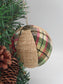 Ornaments Country Farmhouse Christmas Ornaments - Handmade Nostalgic Old Fashion Christmas balls