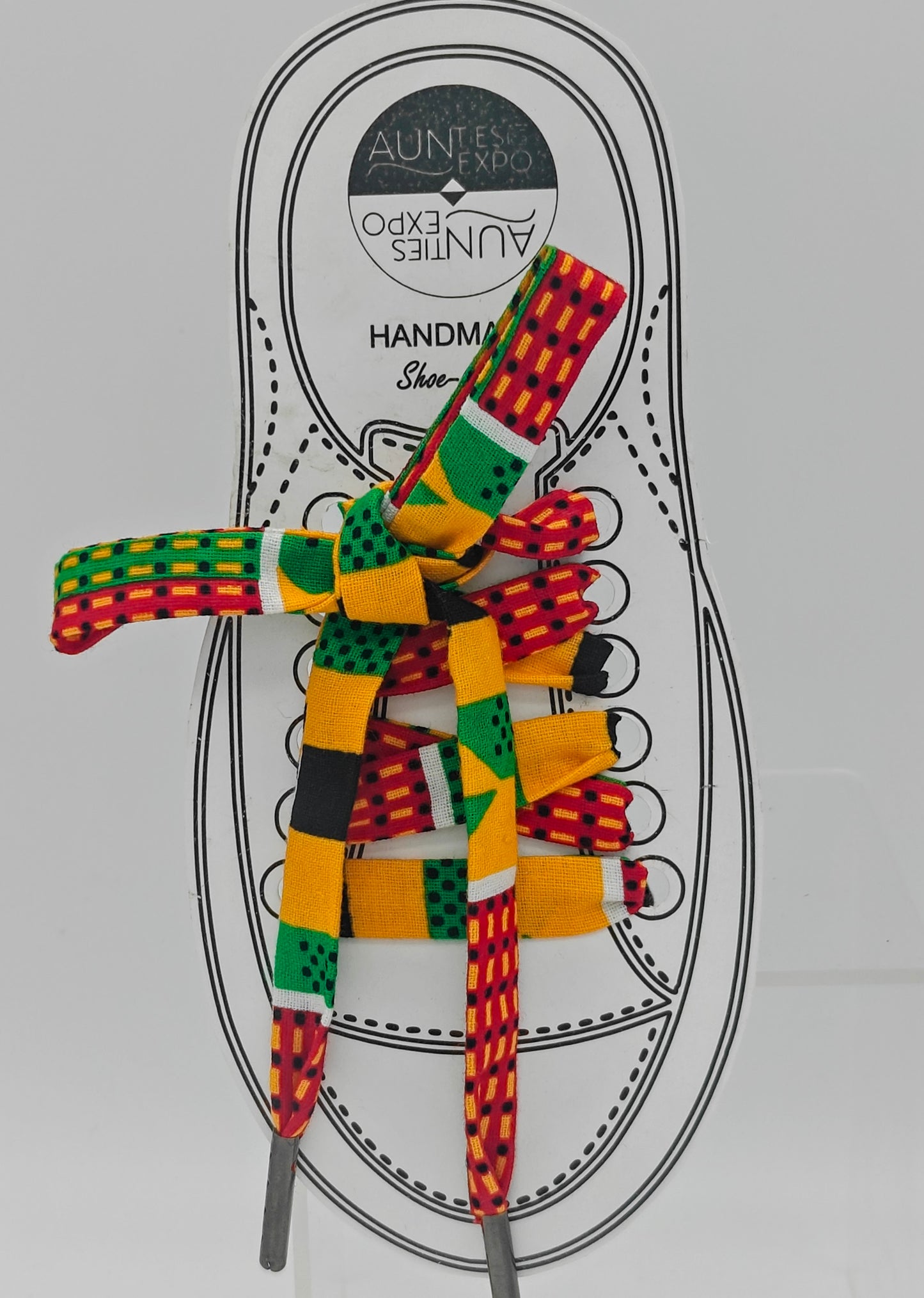 Kente Shoe Laces, Handmade Laces, Fun Shoe Laces For Shoes, African Print Shoe Strings, Cotton Shoe Laces