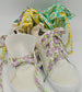 Flower Shoe Laces, Handmade Laces, Fun Shoe Laces For Shoes, Printed Shoe Strings, Cotton Shoe Laces