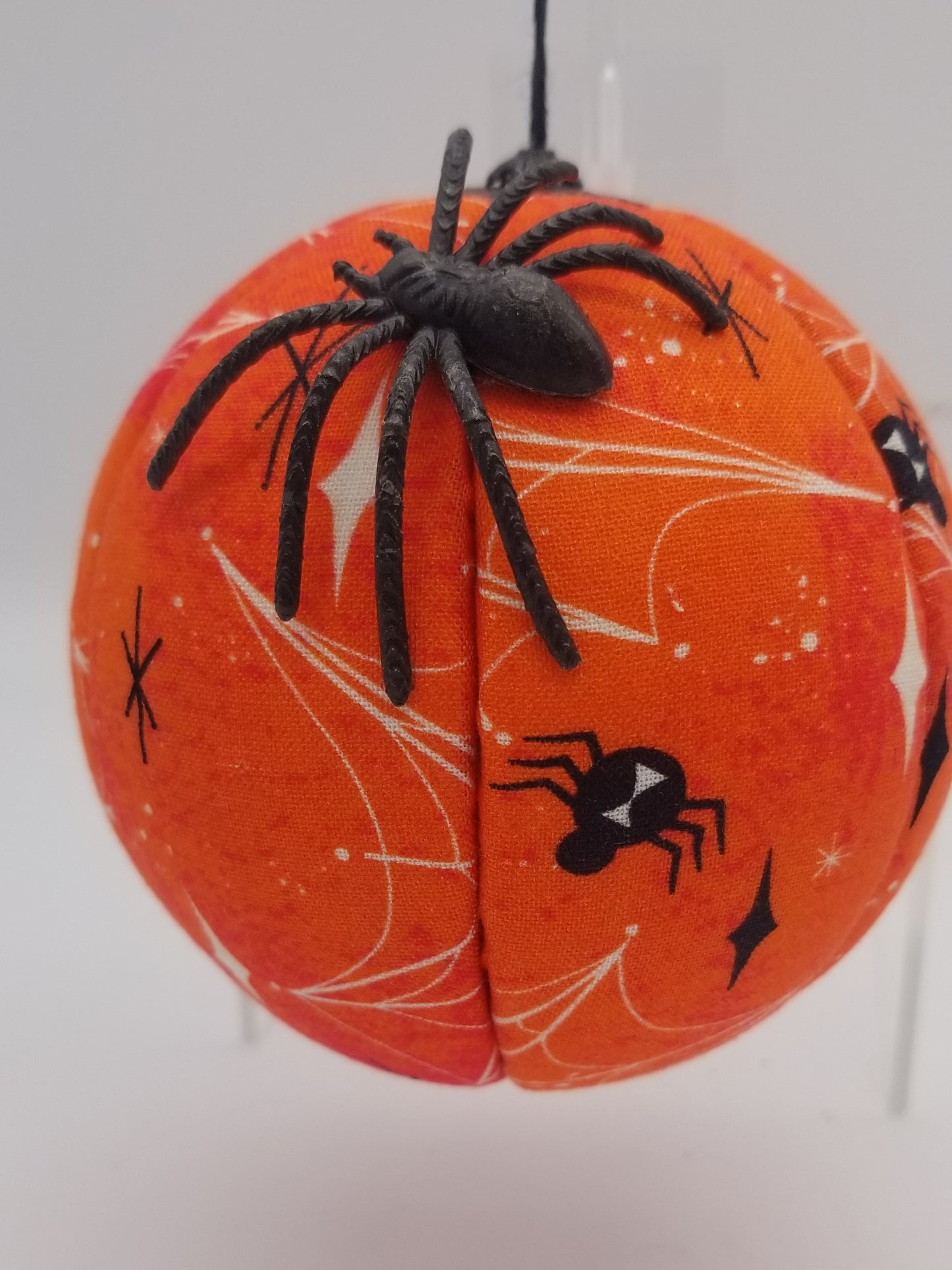 Halloween Spider, Candy Corn, Spider Web, and Dots Ornaments For Your Halloween Tree Or Halloween Wreath