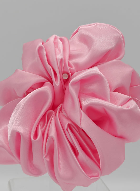 Pastel XXL Scrunchies For Locs, XL Scruchies For Thick Hair, Poly Satin Scrunchies, Stocking Stuffers