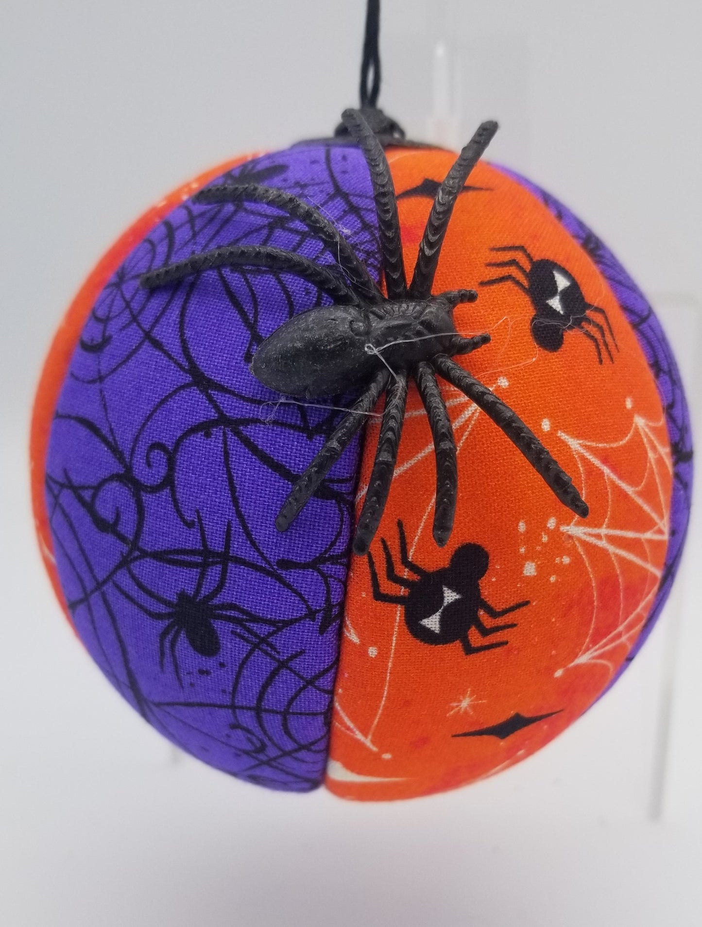 Halloween Spider, Candy Corn, Spider Web, and Dots Ornaments For Your Halloween Tree Or Halloween Wreath