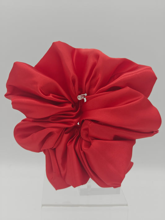 Jewel XXL Scrunchies For Locs, XL Scruchies For Thick Hair, Poly Satin Scrunchies, Stocking Stuffers