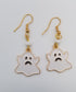 Halloween Dangle Earrings, Halloween Funny Earrings, Fun Party Earrings. Cats, Spiderwebs, and Ghost earrings