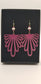 Wooden Dangle Earrings Burlywood