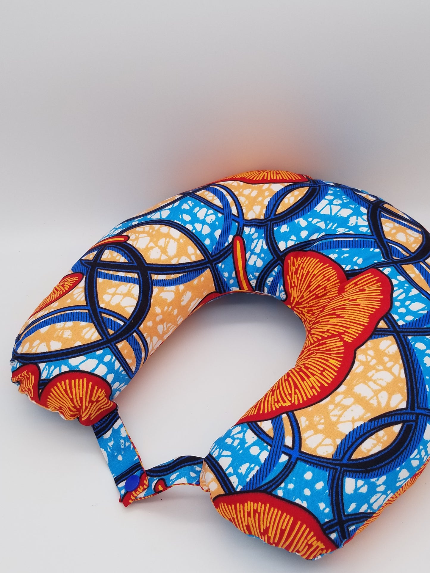 Travel Pillow Case| African Print Travel Neck Pillow| Travel Pillow Deluxe Removable Travel Neck Pillow Case