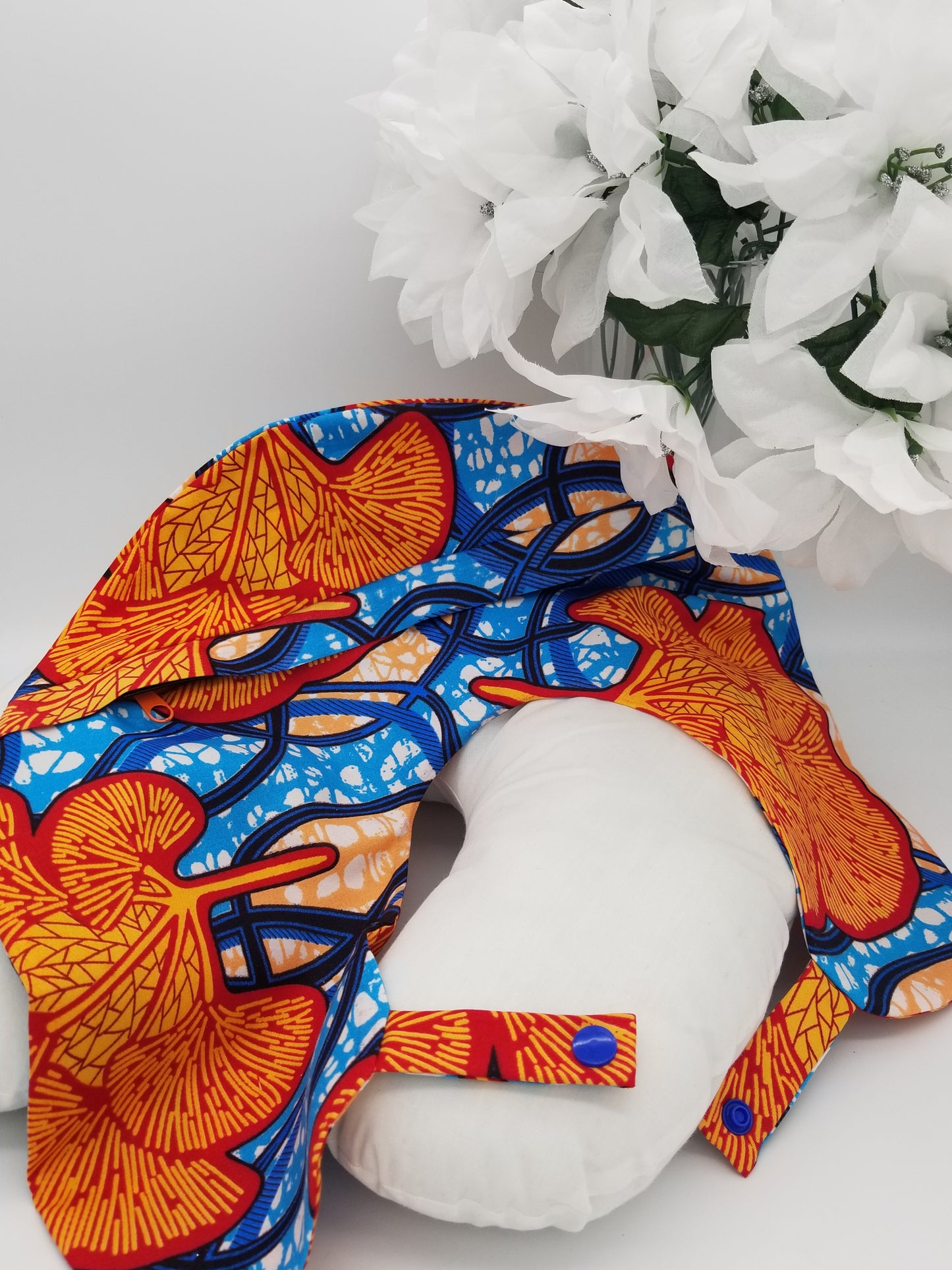 Travel Pillow Case| African Print Travel Neck Pillow| Travel Pillow Deluxe Removable Travel Neck Pillow Case