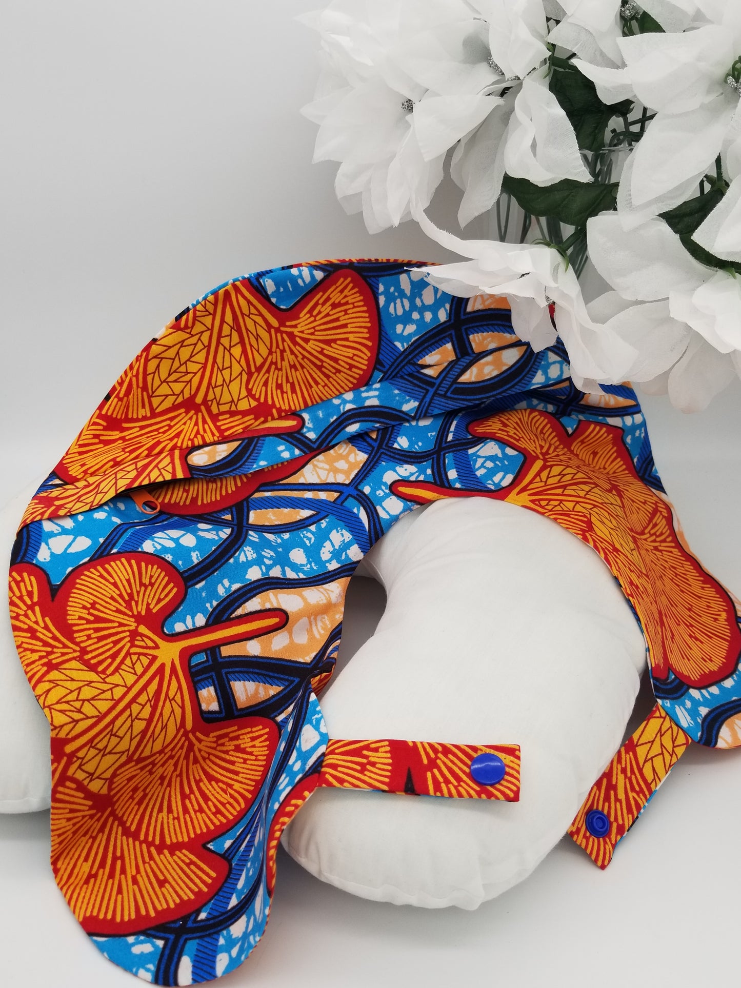 Travel Pillow Case| African Print Travel Neck Pillow| Travel Pillow Deluxe Removable Travel Neck Pillow Case