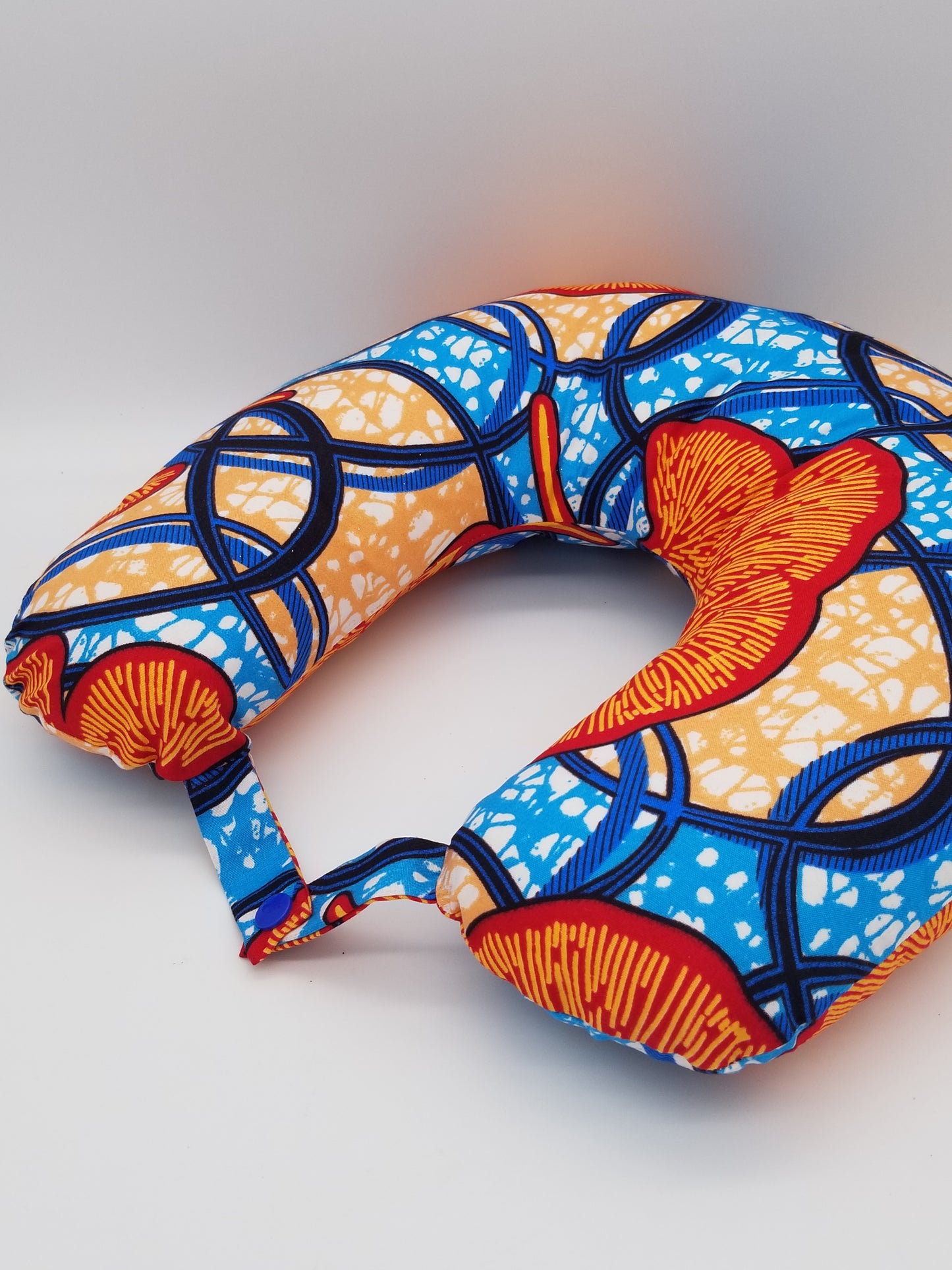 Travel Pillow Case| African Print Travel Neck Pillow| Travel Pillow Deluxe Removable Travel Neck Pillow Case