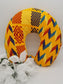 Travel Pillow African Print Travel Neck Pillow Deluxe Removable Travel Neck Pillow Case