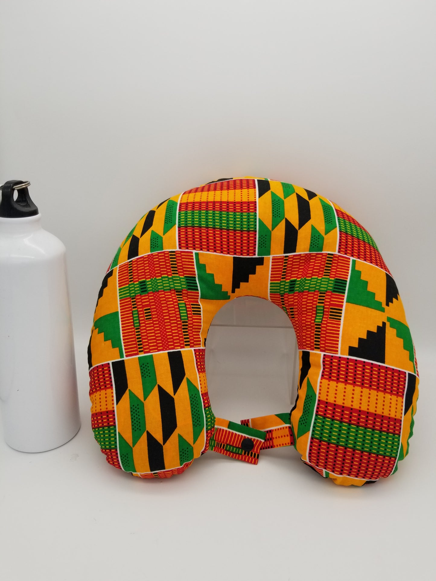 African Print Travel Neck Pillow Travel Pillow Deluxe Removable Travel Neck Pillow Case