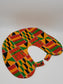 African Print Travel Neck Pillow Travel Pillow Deluxe Removable Travel Neck Pillow Case