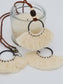 African Fringe Earrings And Boho Fringe Earrings With Boho or African Styled Necklace Stocking Stuffers - Auntie's Expo