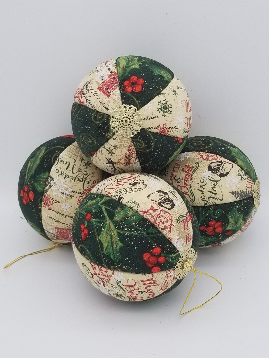 Traditional Christmas Ornaments - Handmade Christmas Balls - Auntie's Expo