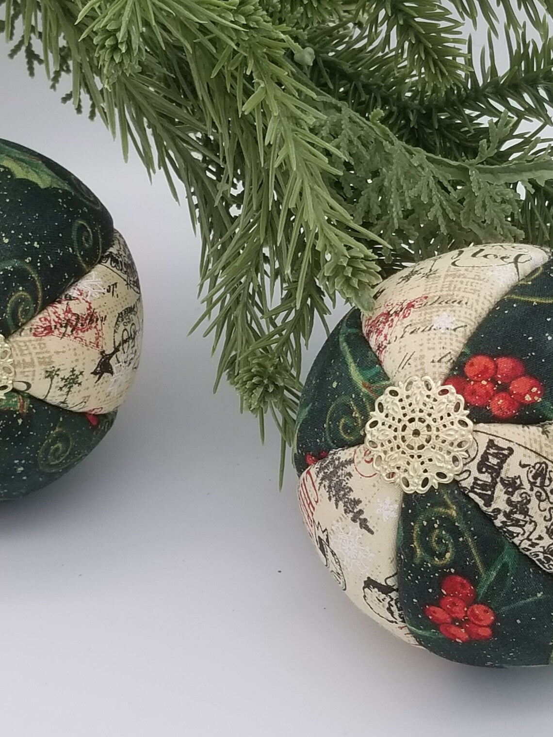 Traditional Christmas Ornaments - Handmade Christmas Balls - Auntie's Expo