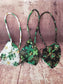 3 Pc. Shamrocks Washable Face Mask and Lanyard Set, Adjustable 4 layer Face Mask and FREE Bag - Auntie's Expo