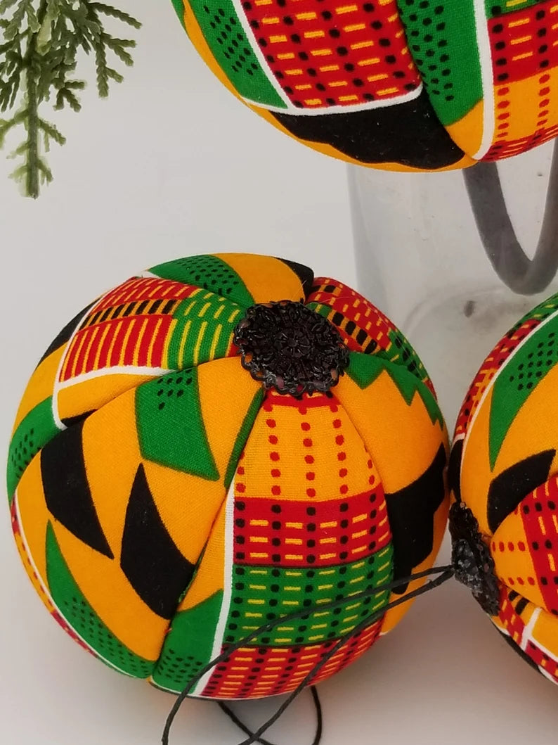 Auntie's Expo: African Christmas Ornament- Handmade Modern