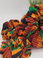 Stocking Stuffers XXL Scrunchies For Locs, African Print Scrunchies, XL Scruchies For Thick Hair, Poly Satin And Silk Scruchies - Auntie's Expo