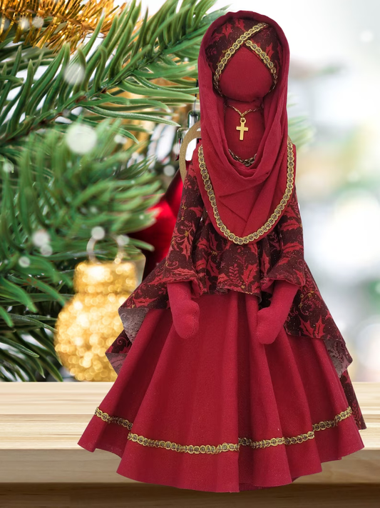 "SERAPHINA" Angel Tree Topper Christmas Angel - Multicultural - Auntie's Expo