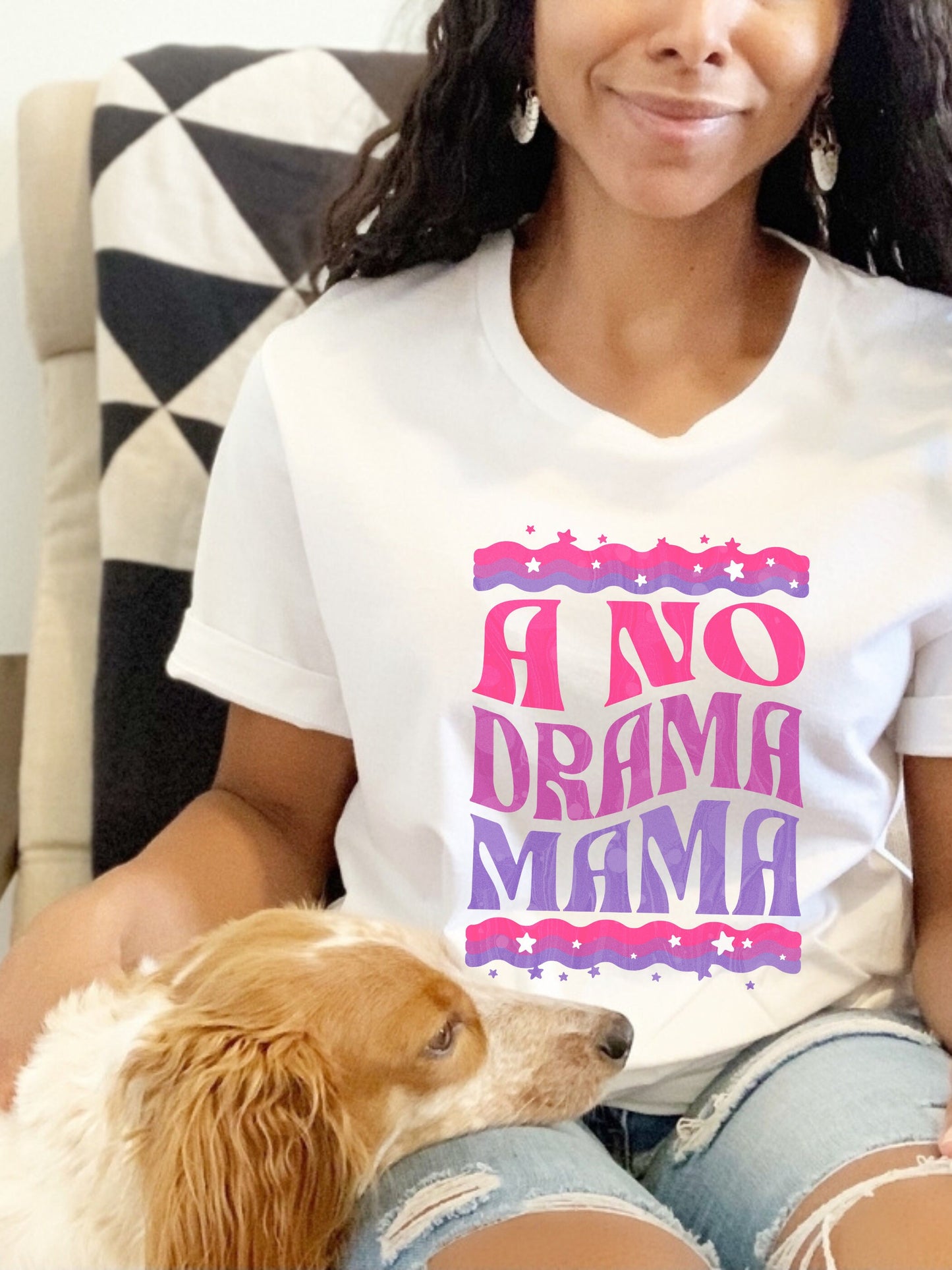 Funny Gift For Mom, Shirt With Sayings, Funny Mama Shirt, Mama Shirt, Mama Graphic Tee, Mom Shirt Funny, No Drama Mama