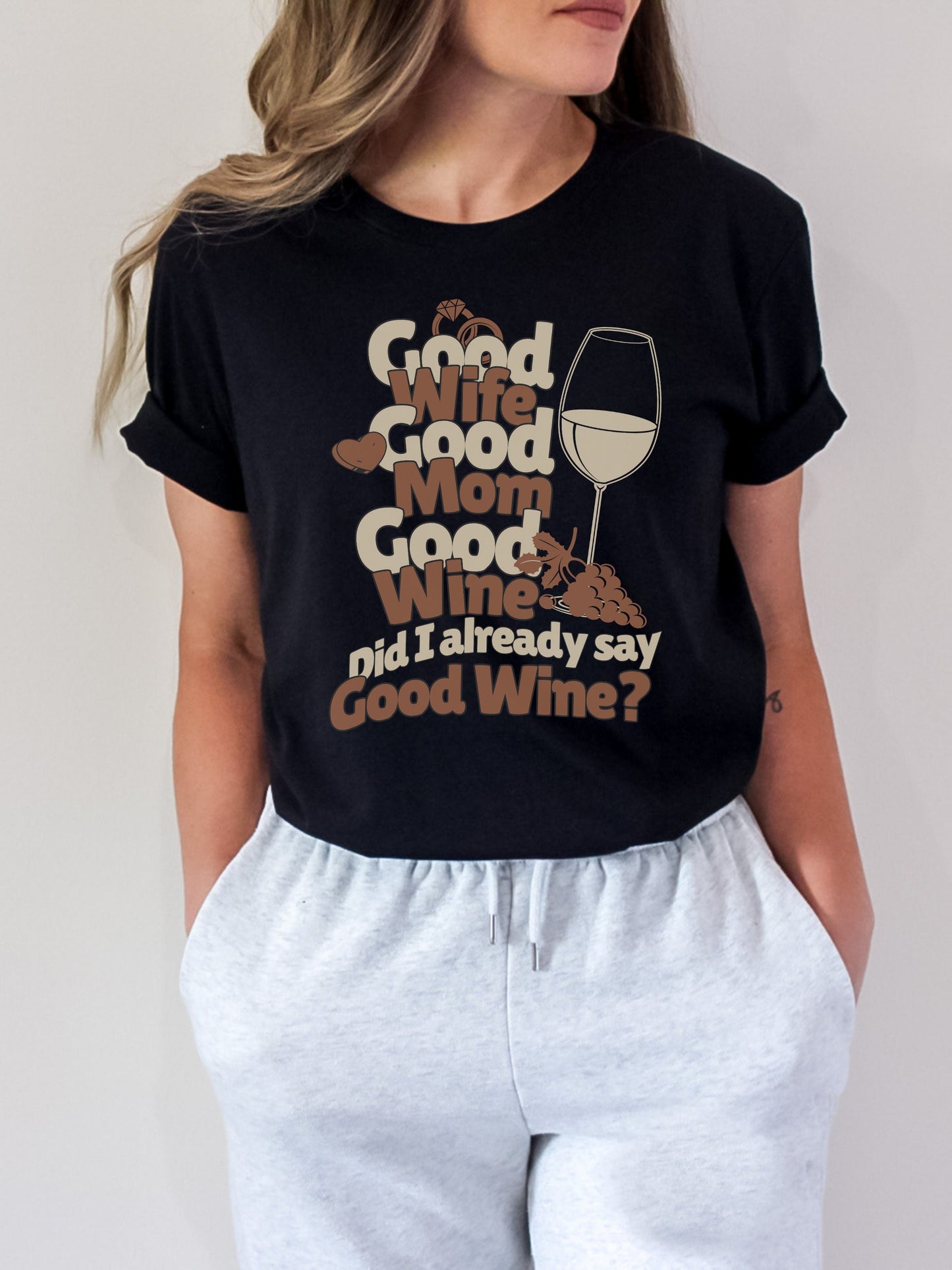 Wine shirts for moms, Wine drinker shirt, Wife mom shirt, Wine design shirts, Wine shirts saying, Wine themed shirts, Mom Shirt Funny