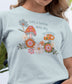 Botanical shirt, Aesthetic Tshirt, Cottage core shirt, Wildflowers shirt, Mushroom shirt, Gardener shirt, Nature lover shirt, Cottage core,