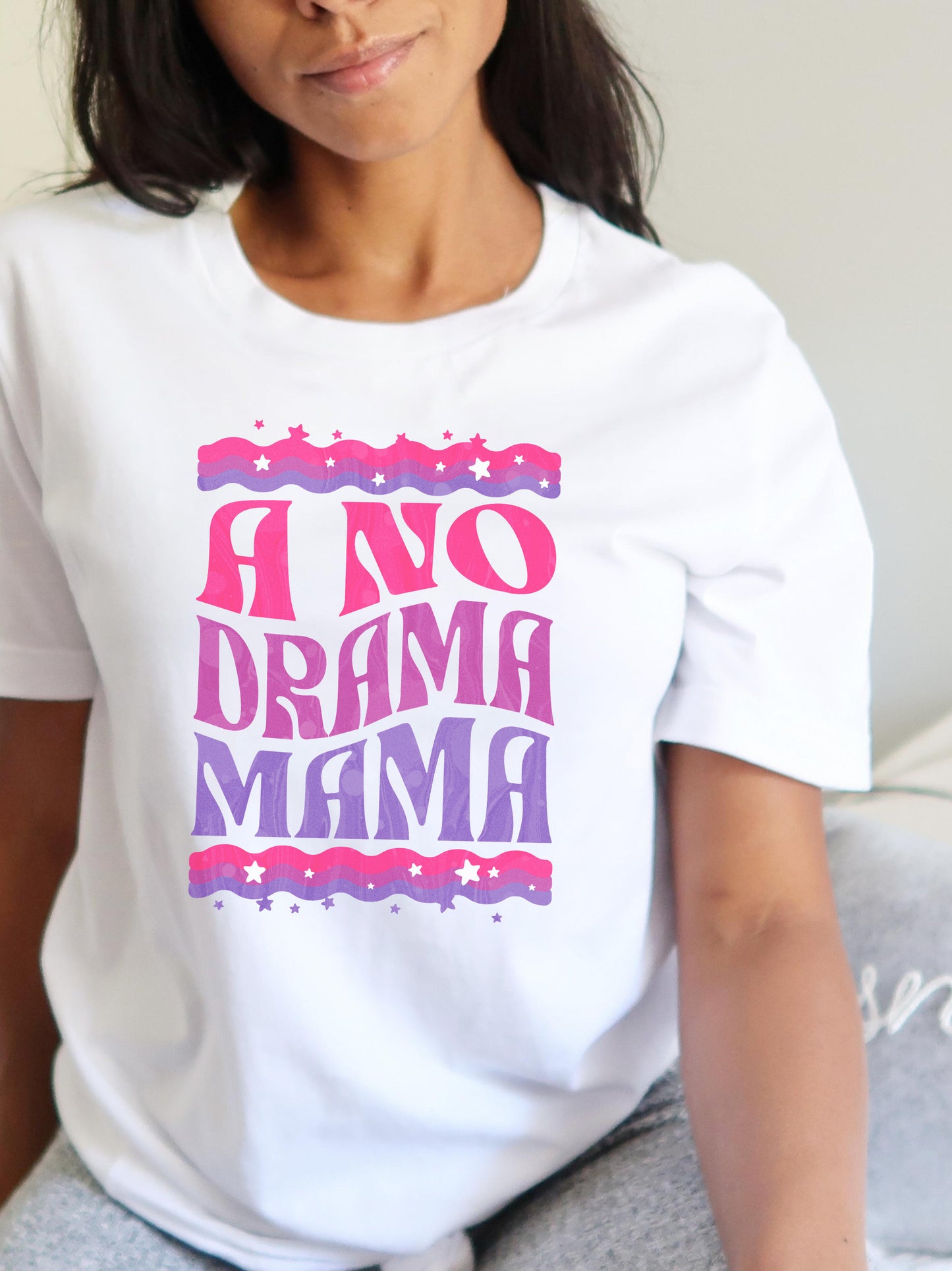 Funny Gift For Mom, Shirt With Sayings, Funny Mama Shirt, Mama Shirt, Mama Graphic Tee, Mom Shirt Funny, No Drama Mama