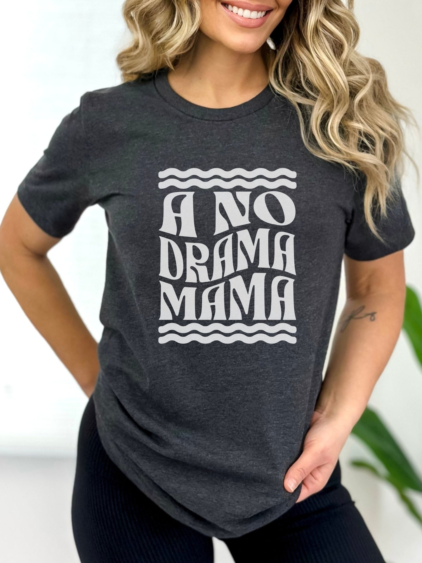 No Drama Mama Shirt, Funny Gift For Mom, Shirt With Sayings, Funny Mama Shirt, Mama T-Shirt, Mama Graphic Tee, Mom Shirt Funny