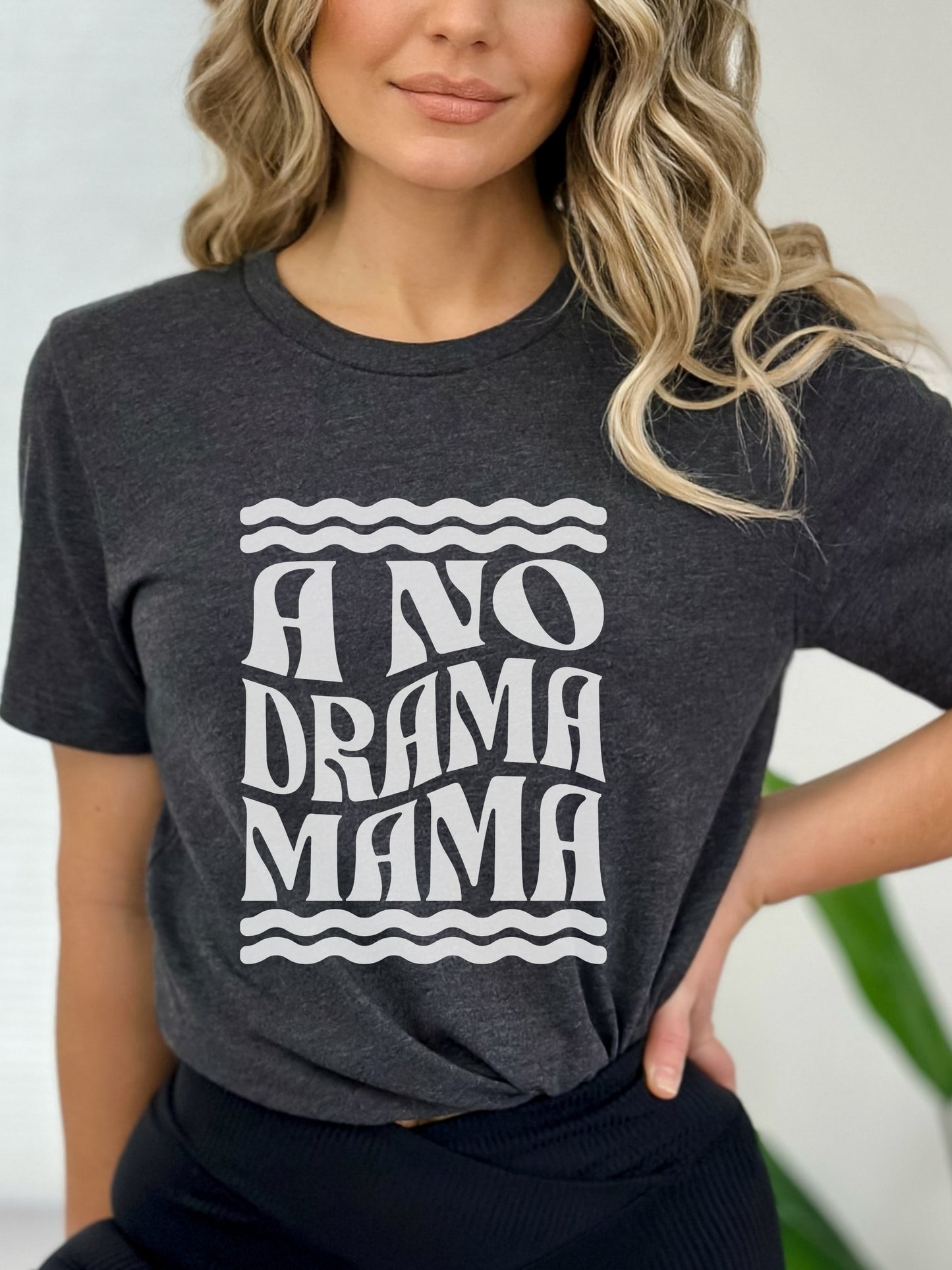 No Drama Mama Shirt, Funny Gift For Mom, Shirt With Sayings, Funny Mama Shirt, Mama T-Shirt, Mama Graphic Tee, Mom Shirt Funny