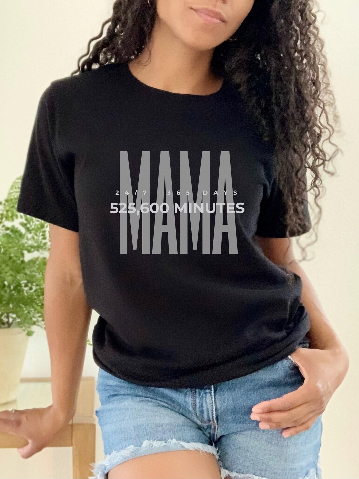 Mama graphic tee, Retro Mom Shirt, Funny Shirt For Mom, Shirt with sayings, Vintage Mom Shirt, Sarcastic Mom Shirt, 525,600 Minute Mom Shirt