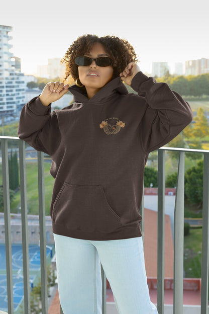 Halloween Skeleton Sweatshirt, Skeleton Hoodie For Fall, Halloween Shirts for Women, Cute Halloween Sweatshirt, Brown Hoodie For Women