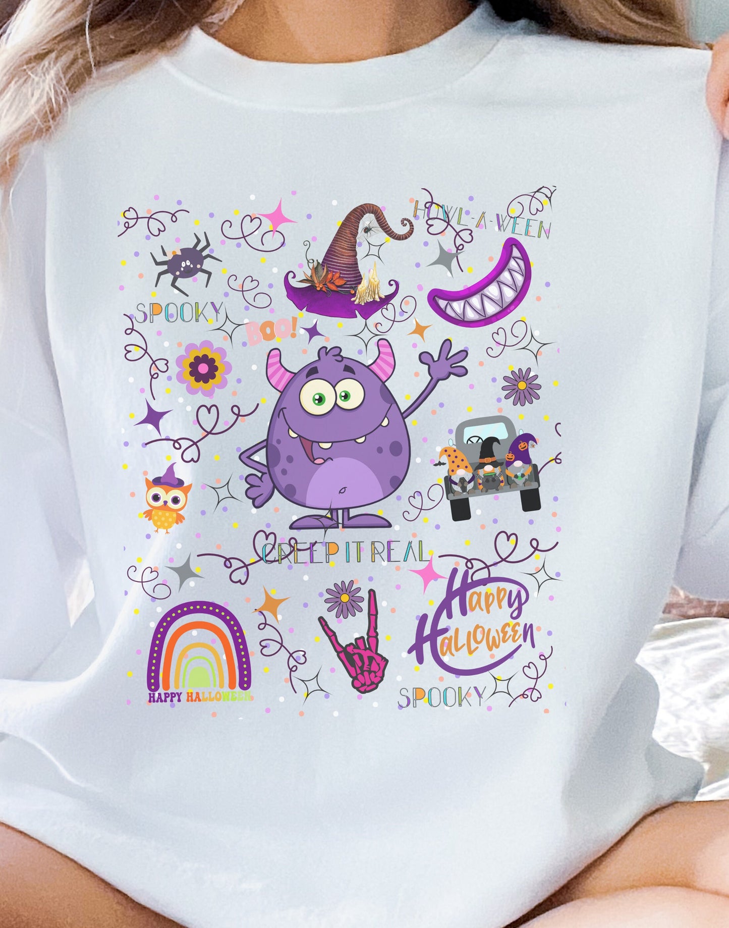 Cute Sweatshirt For Halloween, Fallcrewneck Sweatshirt, Black Pullover Shirt, Cute Fall Sweatshirt, Plus Size Halloween, 3x fall sweatshirt