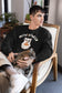 Funny Cat Mama Halloween Shirt, Halloween Cat shirt, Pullover Sweatshirt, Retro Halloween Crew Neck, Cute Halloween Shirt, Fall Cat Mom
