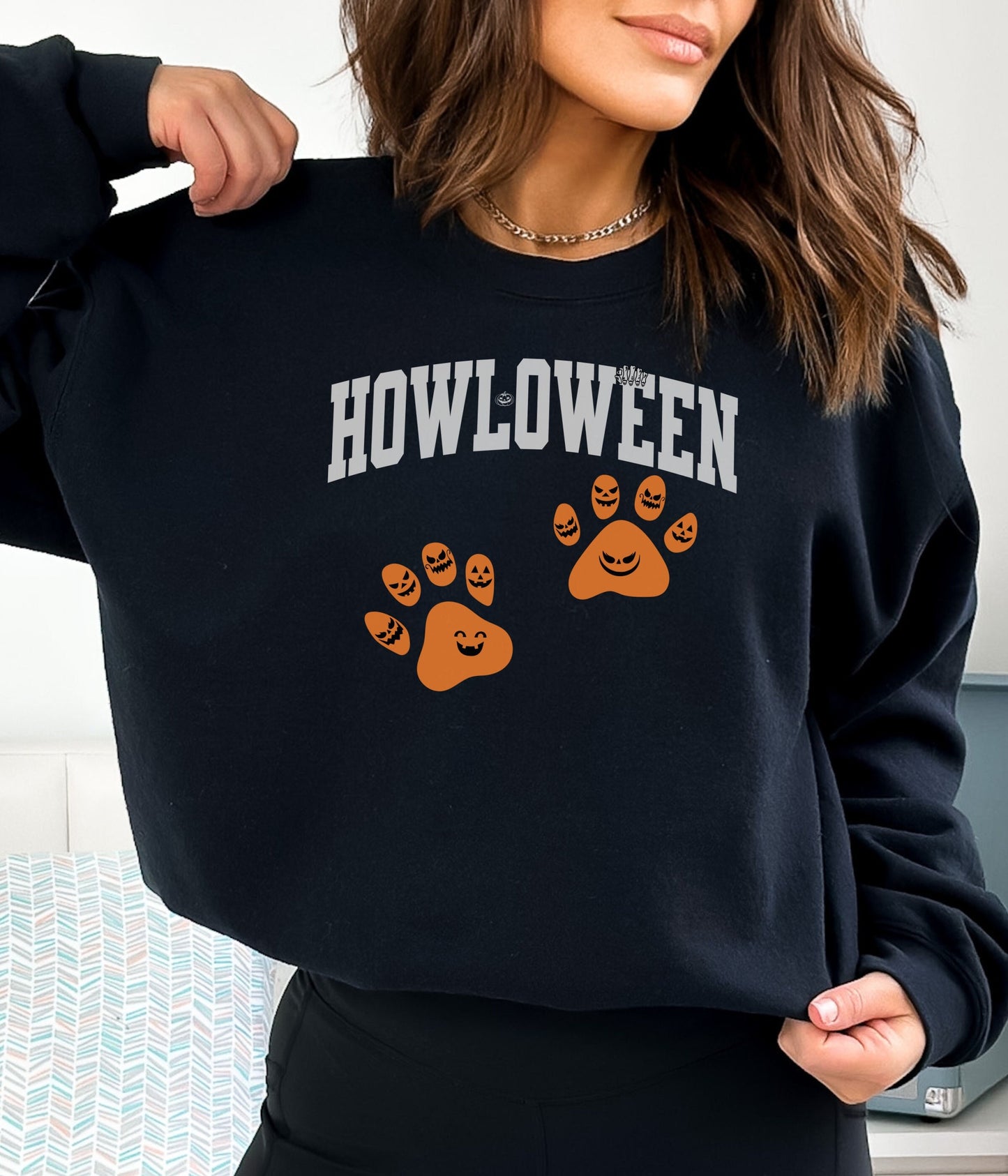 Halloween Shirt, Pullover Sweatshirt, Retro Halloween Shirt, Dog Shirt, Dog Mama shirt, Cute Halloween Shirt, Fall Sweater, Dog Mama Gift