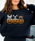 Retro Halloween Crew Neck, Fall Sweater, Pullover Sweatshirt, Happy Halloween Shirt, Funny Dog Shirt, Dog Shirt, Cute Halloween Shirt