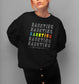 Haunting Halloween Sweatshirt, Cute Rainbow Sweatshirt, Black fall Fallcrewneck Sweatshirt, Autum Shirt, 3x fall sweatshirt