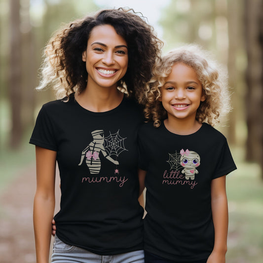 Mommy and Me Halloween Shirts, Mom and Me T-shirts, Mother Daughter Tshirt, Matching Halloween Shirts, Matching Halloween Tees