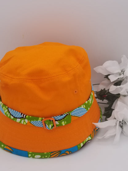 Women Bucket Hat| African Print Trim Bucket Hats| sun hat| Men Bucket Hat| Unisex Bucket Hat| Cute Hat