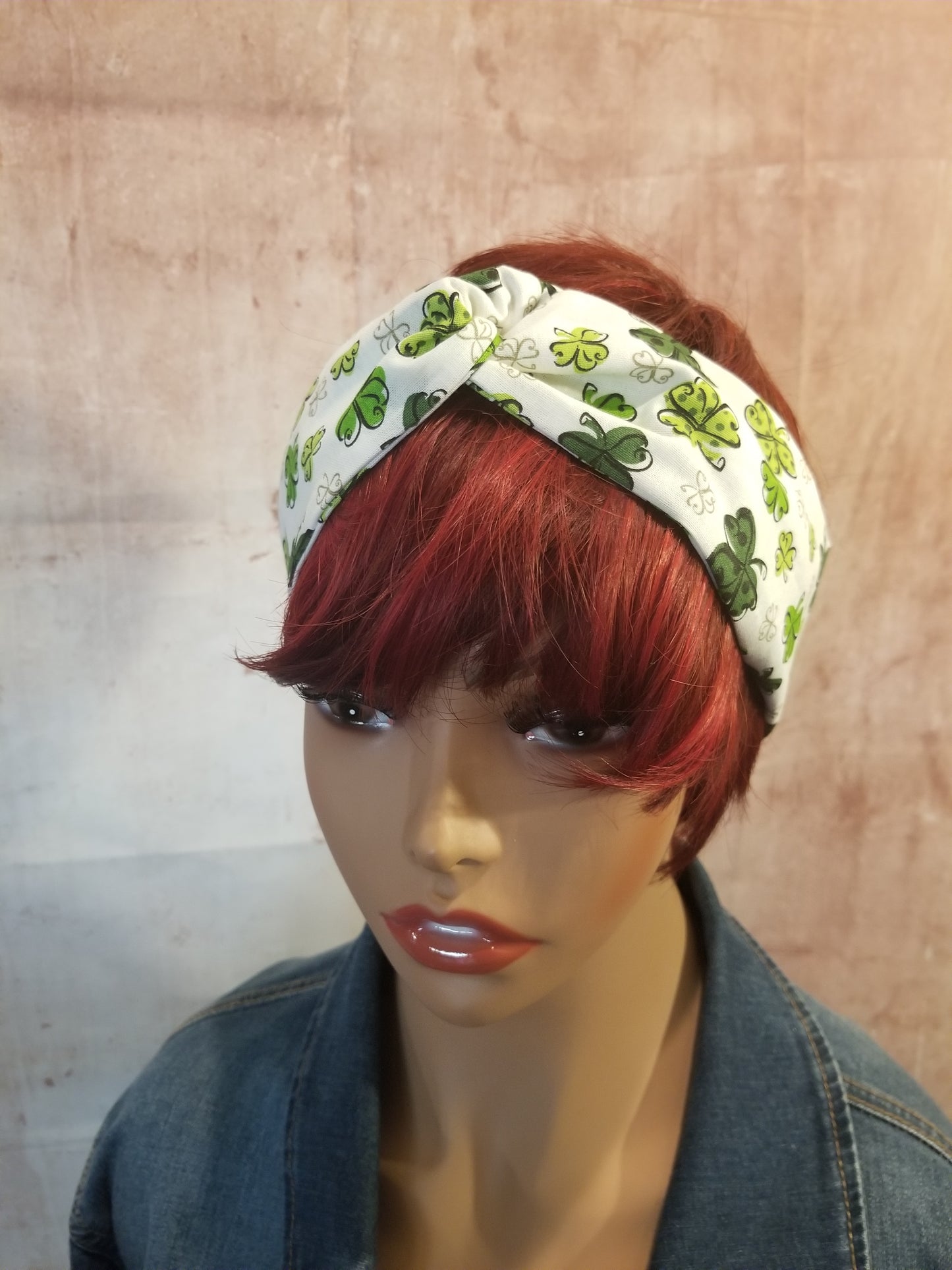 Wired Wrap Headband Boho Head Scarf Dolly Bow Headband 